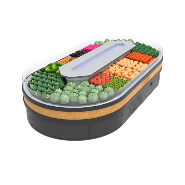 FRESH MEAT DISPLAY (oval)  