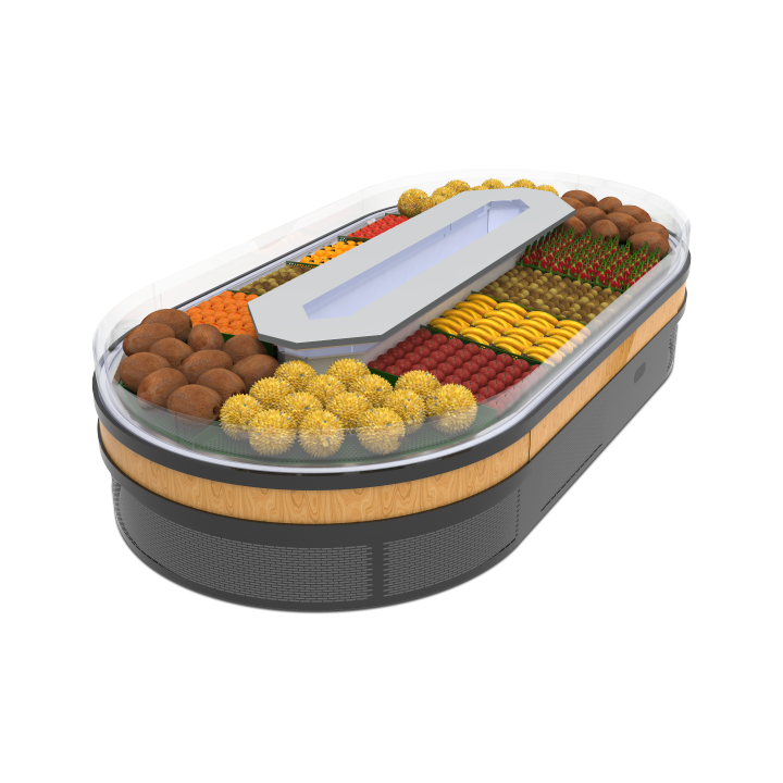 FRESH MEAT DISPLAY (oval)  