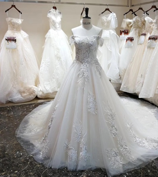 aline wedding dress