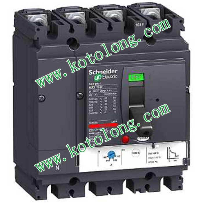 Schneider MCCB Circuit Breaker Compact NSX160B TMD 160A 4p3d