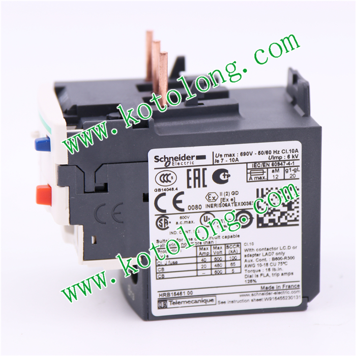 TeSys LRD thermal overload relays LRD14 LRD14 710A Class 10A