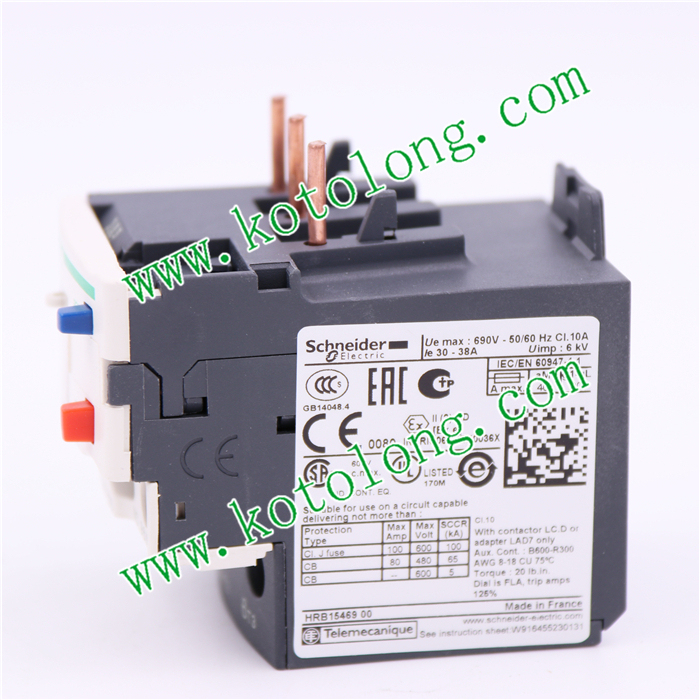 TeSys LRD thermal overload relays LRD32 LRD32 2332A Class 10A