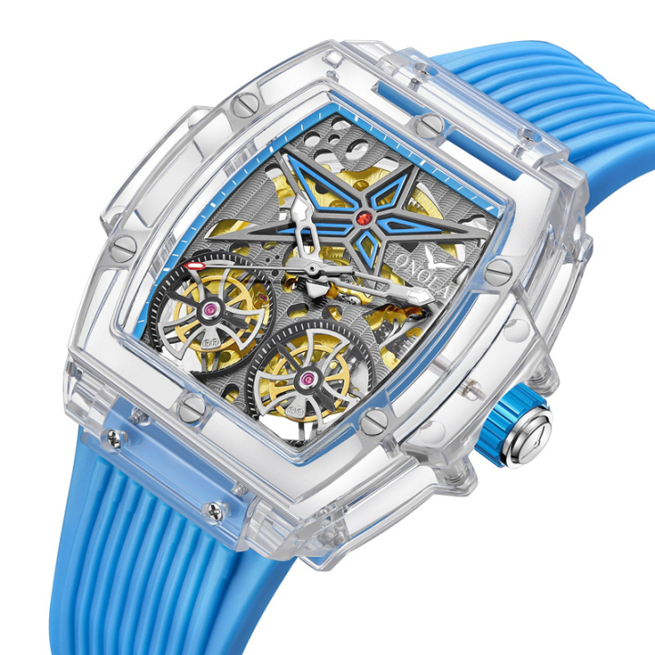 ONOLA 6828 Luxury Watches Men Watch Mechanical Tourbillon Wristwatc