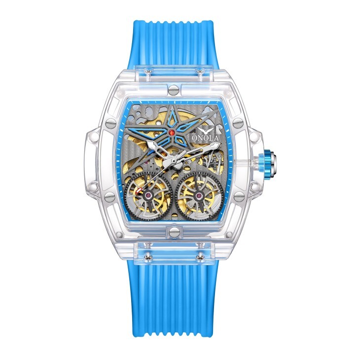 ONOLA 6828 Luxury Watches Men Watch Mechanical Tourbillon Wristwatc