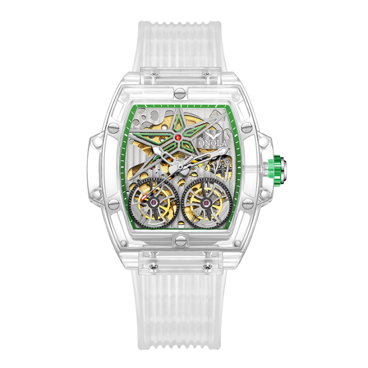 ONOLA 6828 Luxury Watches Men Watch Mechanical Tourbillon Wristwatc
