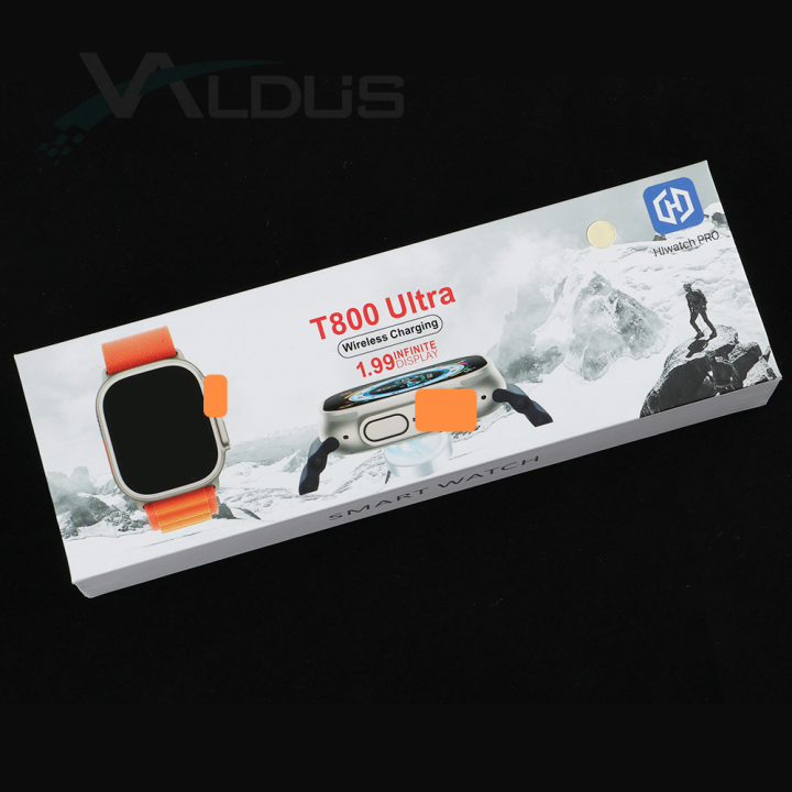 T800 Ultra Smartwatch 1.99 Inch Big Screen relogio montre reloj inteligente T800 Pro Max Smart Watch Series 8