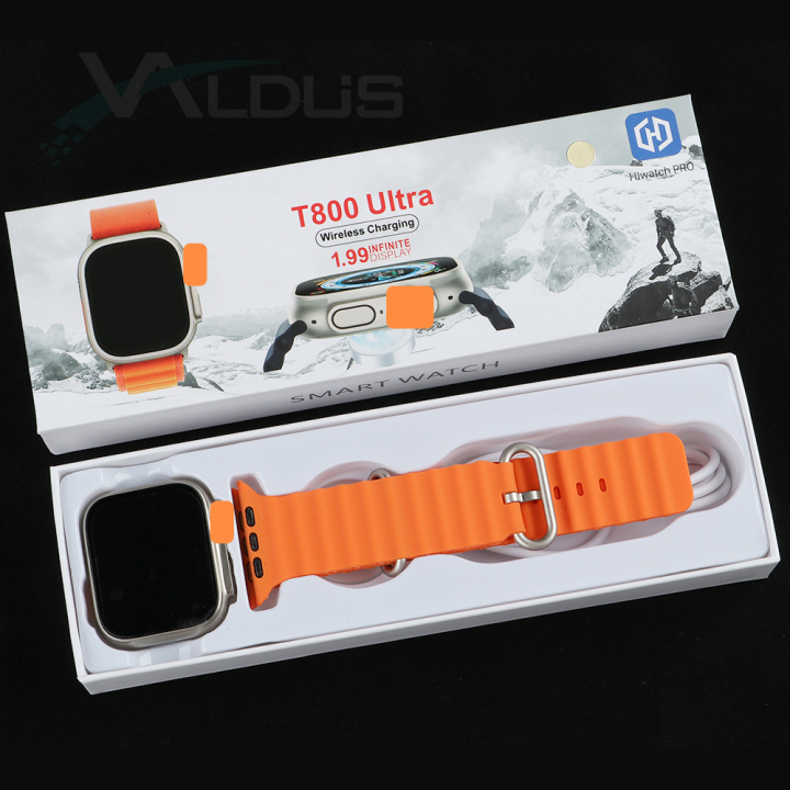T800 Ultra Smartwatch 1.99 Inch Big Screen relogio montre reloj inteligente T800 Pro Max Smart Watch Series 8