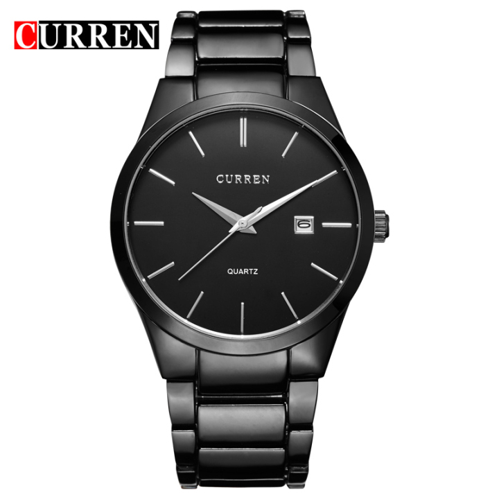 Fashion CURREN 8106 Watches Sport Steel Clock Male Luxury Gift Wrist Quart Watches relogio masculino