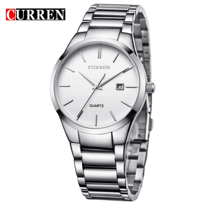Fashion CURREN 8106 Watches Sport Steel Clock Male Luxury Gift Wrist Quart Watches relogio masculino