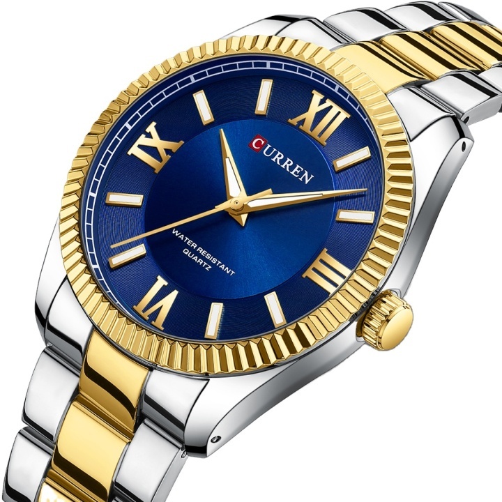 CURREN 2023 New Arrival 8453 Stainless Steel Watch Waterproof Luminous Man Clock reloj