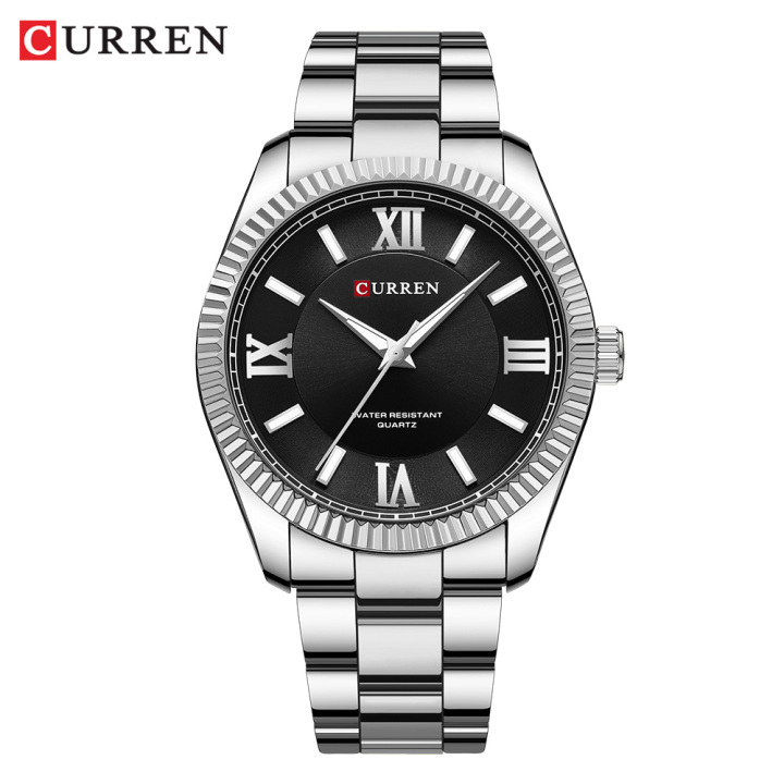 CURREN 2023 New Arrival 8453 Stainless Steel Watch Waterproof Luminous Man Clock reloj