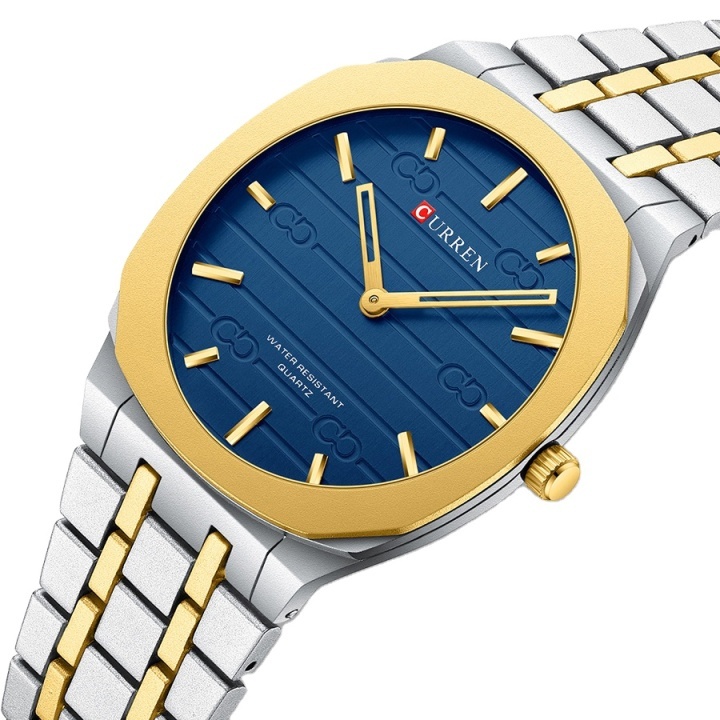 New Arrival CURREN 8444 Hot Selling Men's quartz Watch Stainless steel waterproof watch