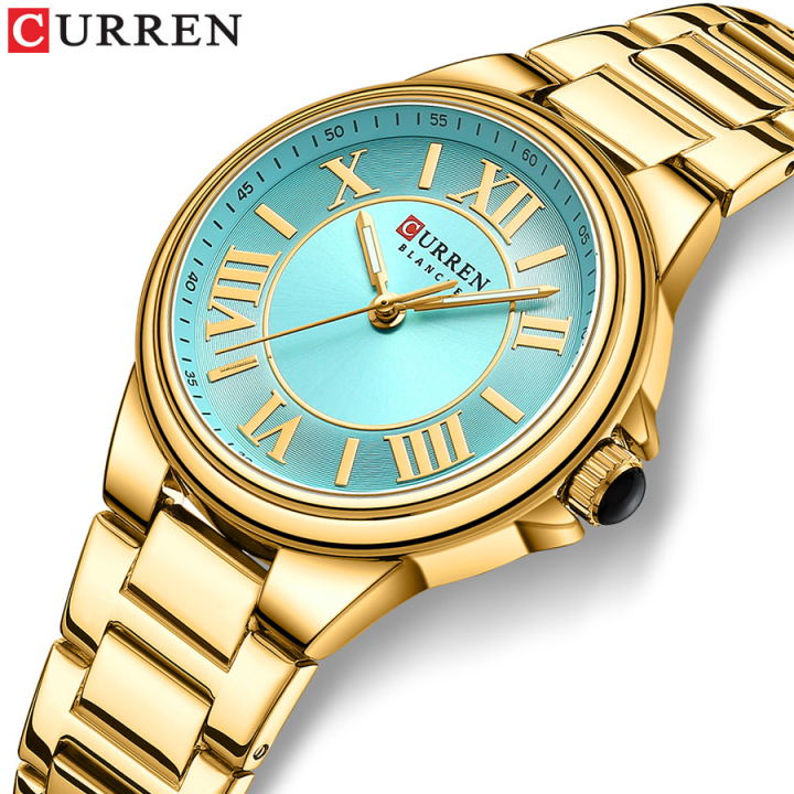 CURREN New Design 9061 Ladies Fashion Analog Quartz Watches Relogio Feminino