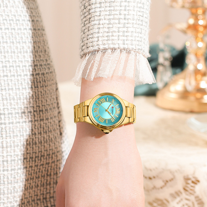 CURREN New Design 9061 Ladies Fashion Analog Quartz Watches Relogio Feminino