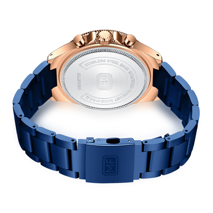 New Arrival MINI FOCUS 0490 Stainless steel band luminous hollow out Casual watch