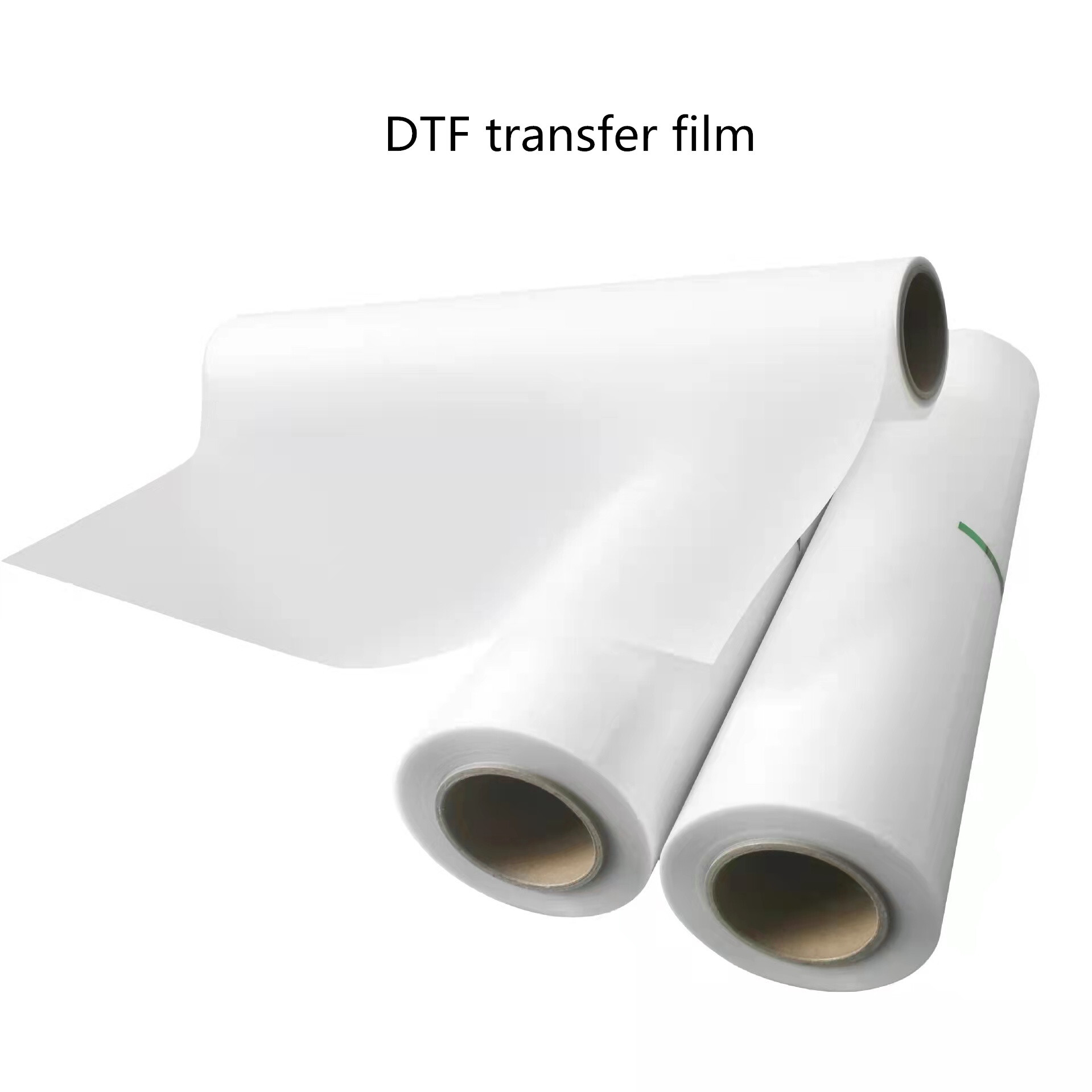 Roll and sheet DTF transfer PET film Direct to Film Transfer Iron On  Transfer Paper Heat Transfers Transparent Paper Clear Pet Film Screen Print  Transfers