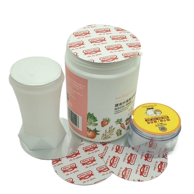 aluminum foil seal induction cap sealing liner/wad/gasket/lid/cover hot selling plastic bottle cap seal  aluminum foil seal
