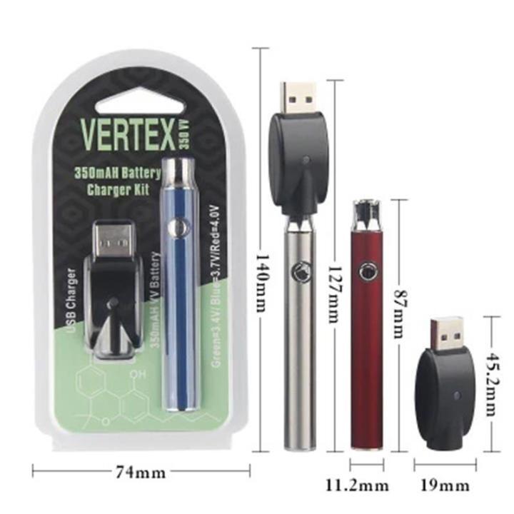 510 Thread 1100mAh Vertex Vape Battery