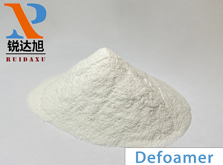 Application of silicone defoamers and polyether-modified composite defoamers