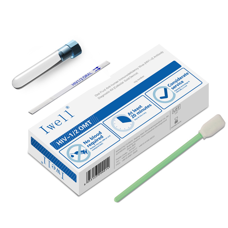 One Step Test HIV Saliva Rapid Test for Home Use