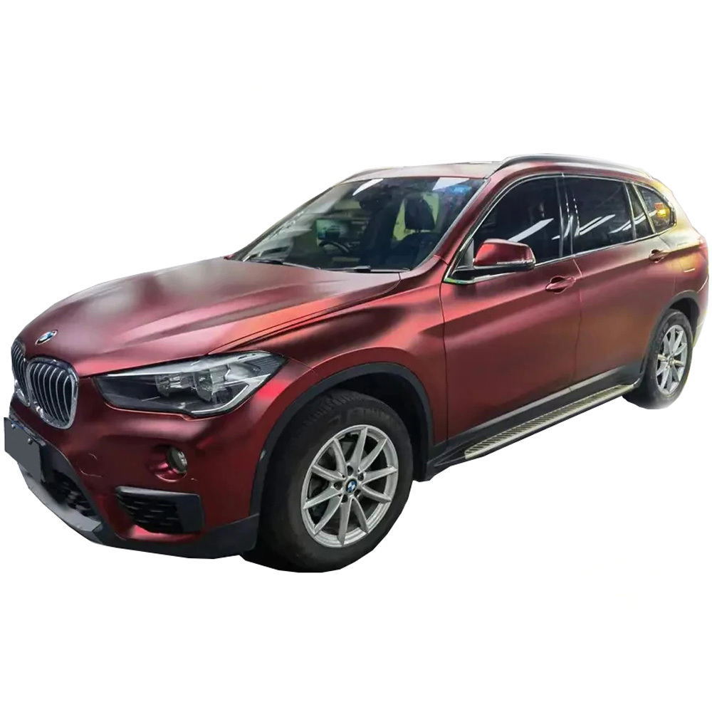 1.52*18M Matte Chrome Romanee Red Car Wrap Film Color Vinyl Stickers 1.52*18M Matte Chrome Romanee Red Car Wrap Film Color Vinyl Stickers Car Vinyl Wrap Film