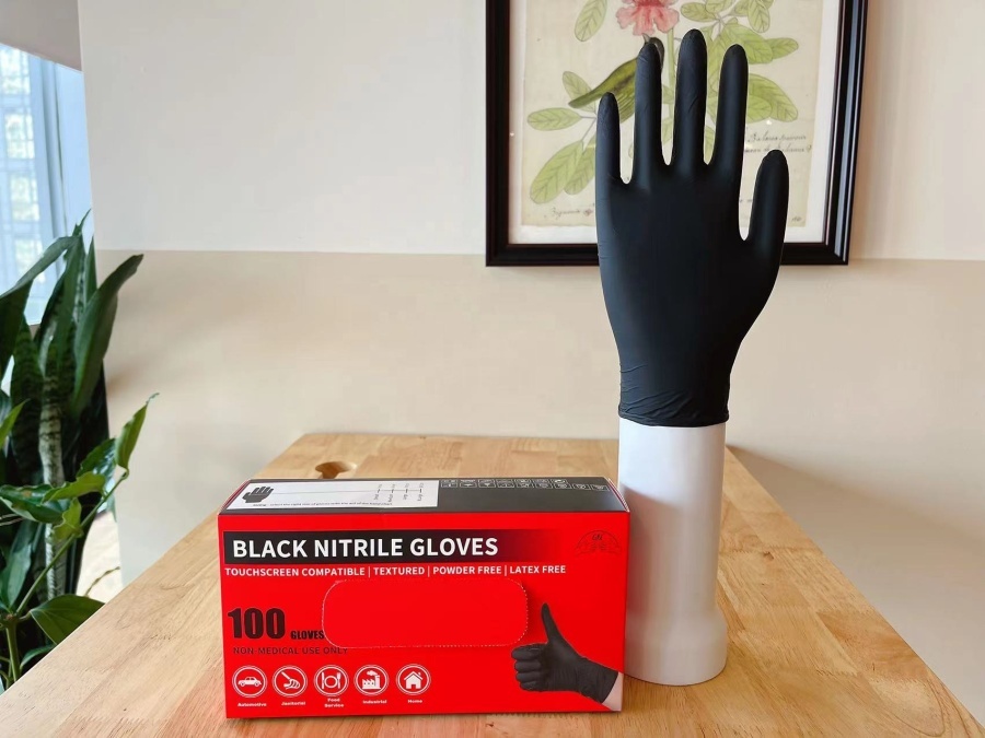Which industries often use Nitrile gloves?