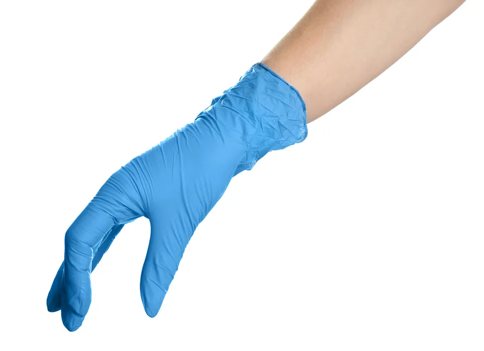 Safety Protective Powder Free Nitrile Glove From China Industrial Work Food Service Exam Gloves