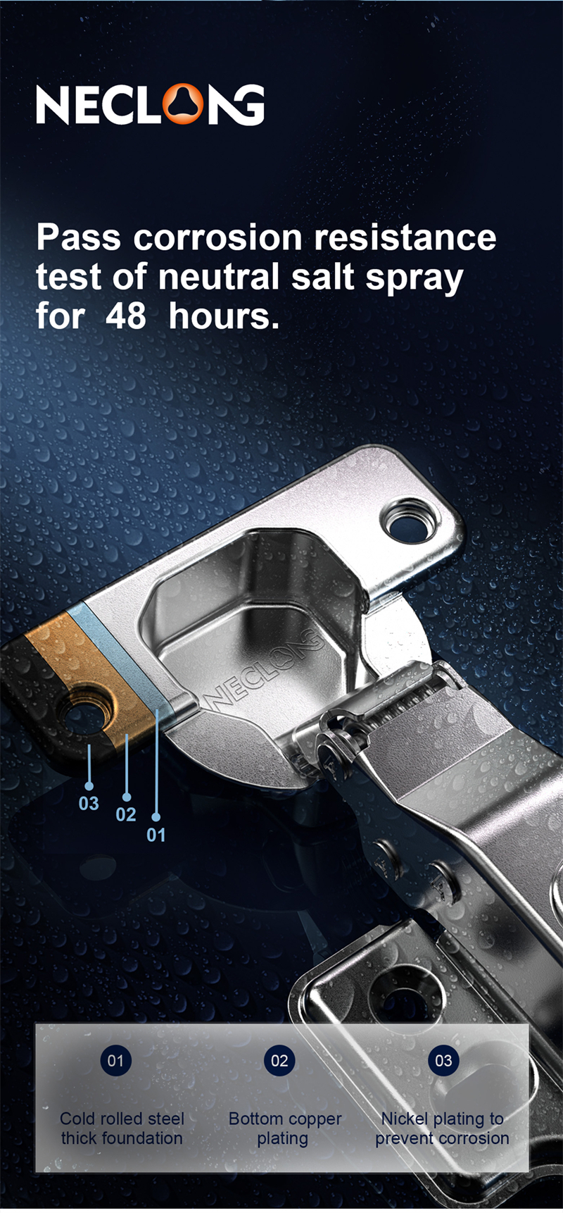 Clip On Cabinet Door Hinge Soft Closing Hydraulic Kitchen Hinge Furniture Cabinet Hardware  