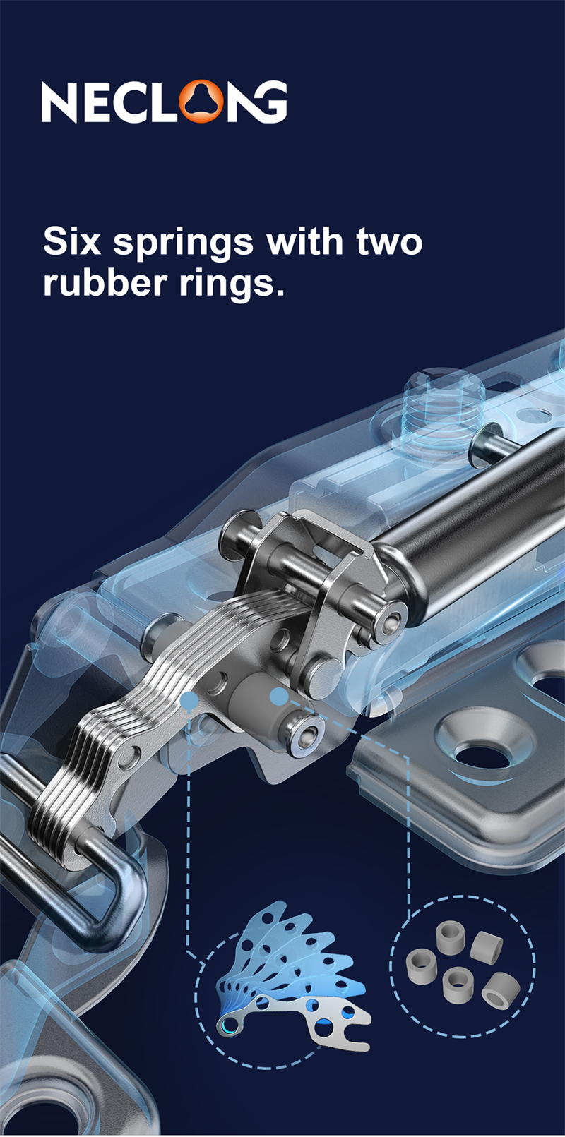 Clip On Cabinet Door Hinge Soft Closing Hydraulic Kitchen Hinge Furniture Cabinet Hardware  