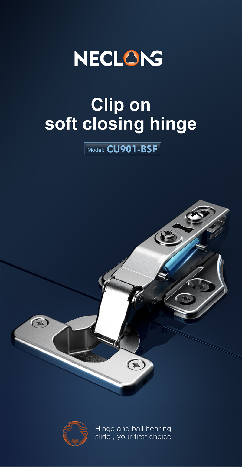Soft Closing Hinge Hydraulic Clip On Cabinet Door Hinge Butterfly Base Furniture Hardware  