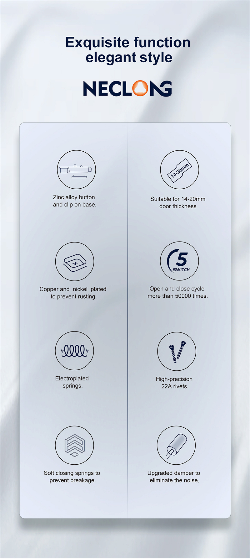 Soft Closing Hinge Hydraulic Clip On Cabinet Door Hinge Butterfly Base Furniture Hardware  