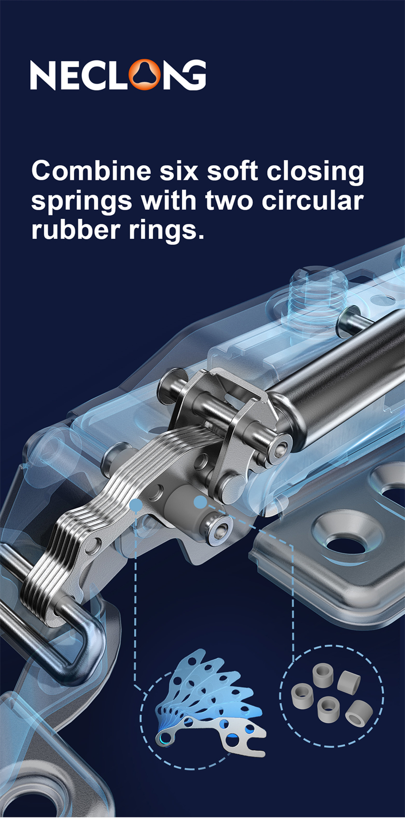 Soft Closing Hinge Hydraulic Clip On Cabinet Door Hinge Butterfly Base Furniture Hardware  