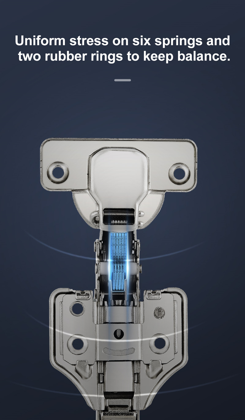 3D Adjustable Hinge Furniture Concealed Hinge Soft Close Steel Hinge Fitting cabinet Hinges Double Plated  