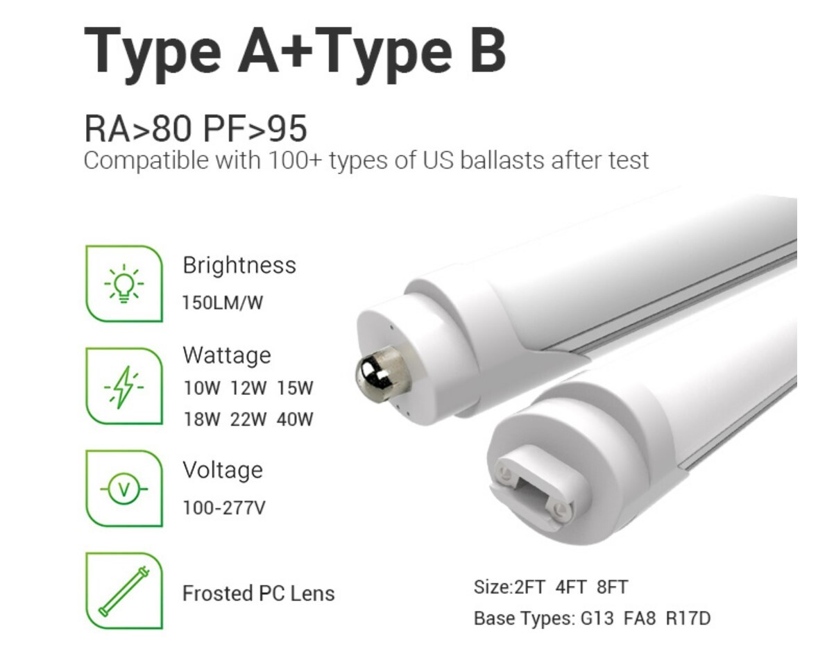 UL approved T8 led tube light LED Tube lamp 4 ft led tube bulb for home lighting