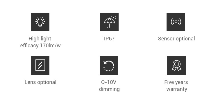 XRTECNA  LED Shoebox Light 300W﻿ Outdoor Led Temporary Area Light stage Lighting Fixture