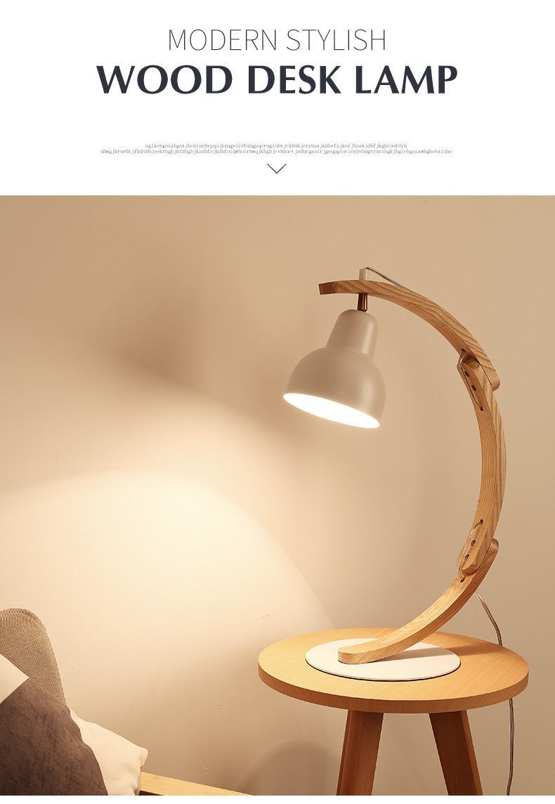 XRTECNA Best Sales Modern Style Wood Table Light in Room