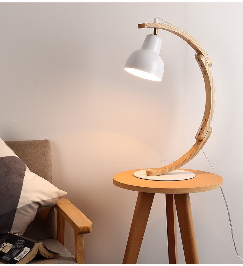 XRTECNA Best Sales Modern Style Wood Table Light in Room