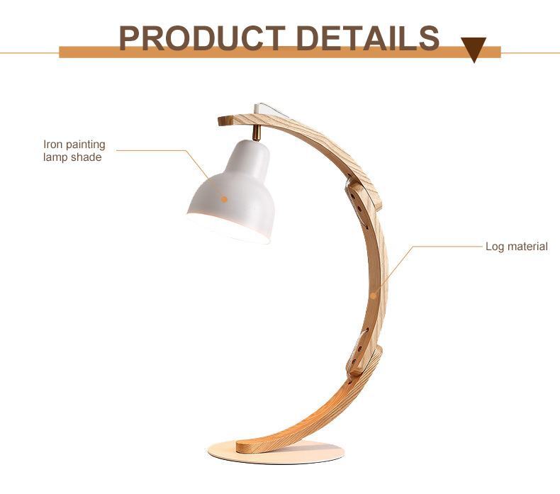 XRTECNA Best Sales Modern Style Wood Table Light in Room