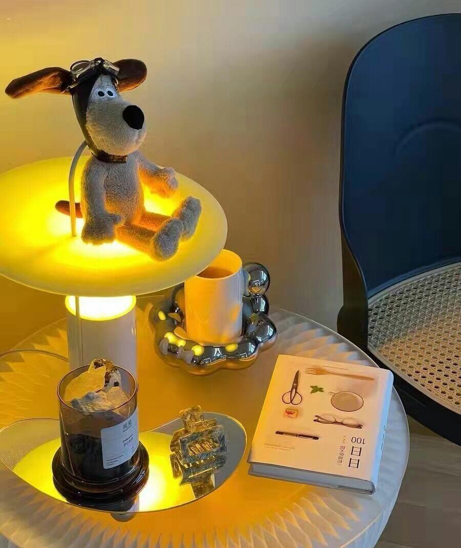XRTECNA Nordic Simple Personality Portable Decor Table Desk Lamp