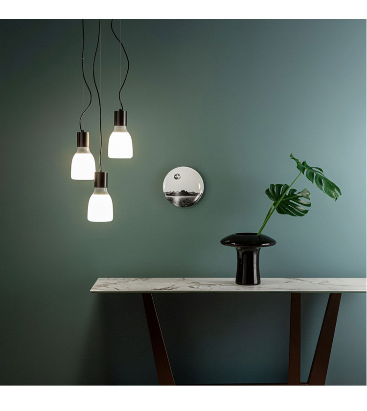 XRTECNA Simple Glass Ball Pendant Lamp Designer's Exhibition Small chandelier