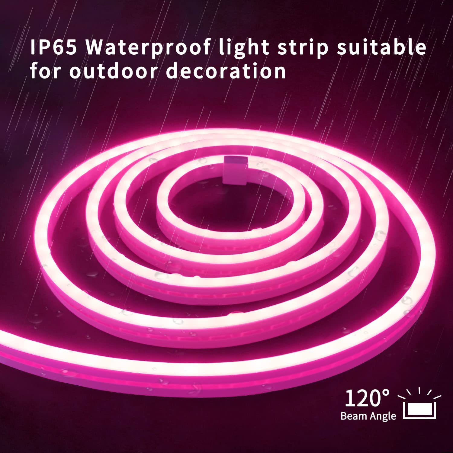 XRTECNA 5V LED Light USB Flexible Neon Silicone Soft Light Strip Set