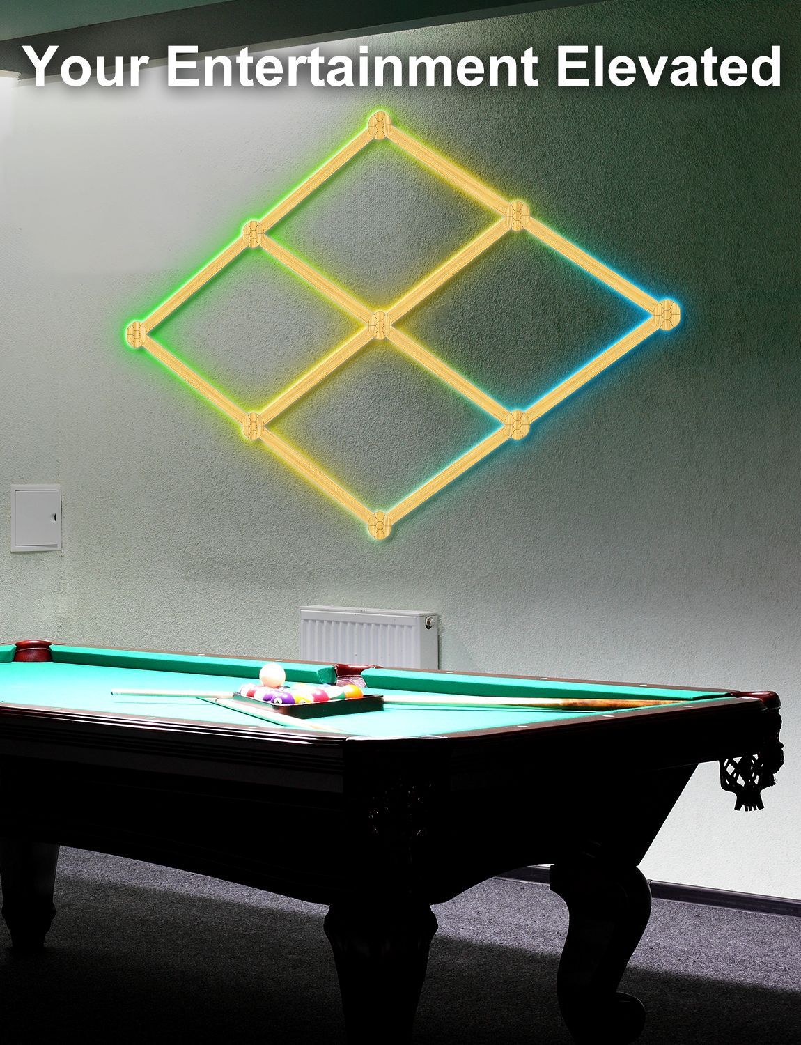 XRTECNA Tuya App Control Smart WIFI APP Control LED Lights for Decoration Home