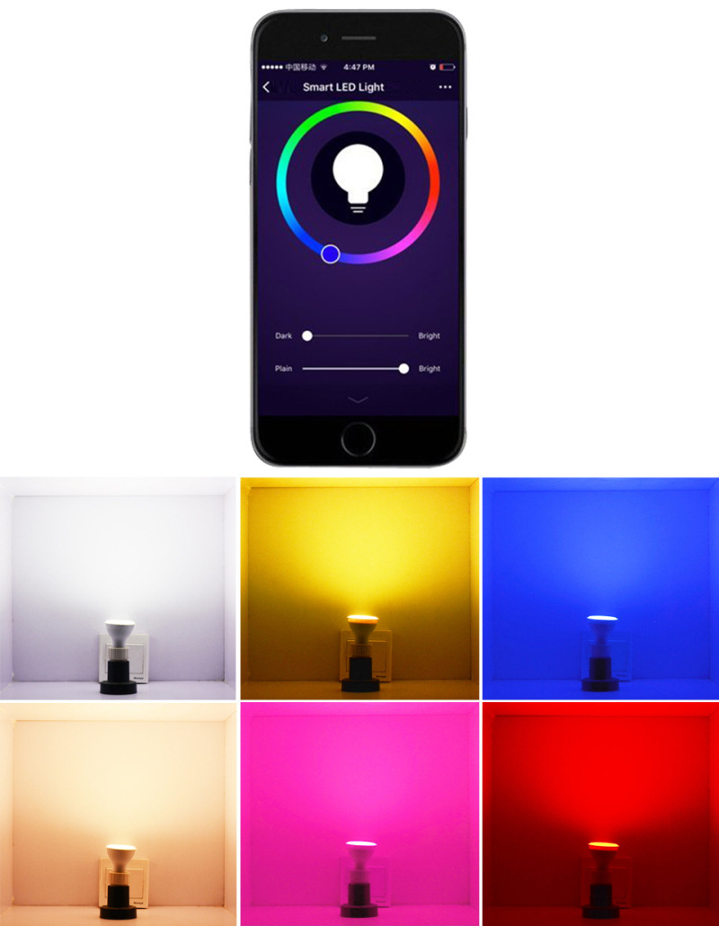 XRTECNA Tuya Wifi Smart Dimmable Gu10 Led Spotlight Recessed Ceiling Mount Led Spot Lamp
