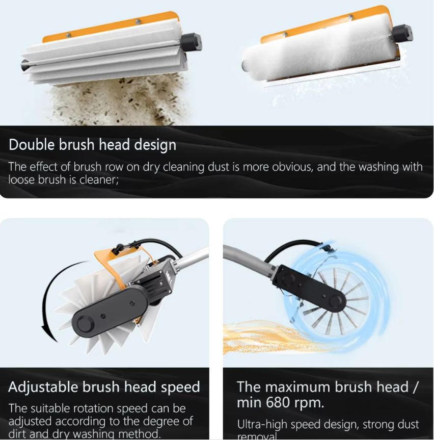2024 Best Solar Panel Cleaning Tools Machine For Cleaning Solar Panels
