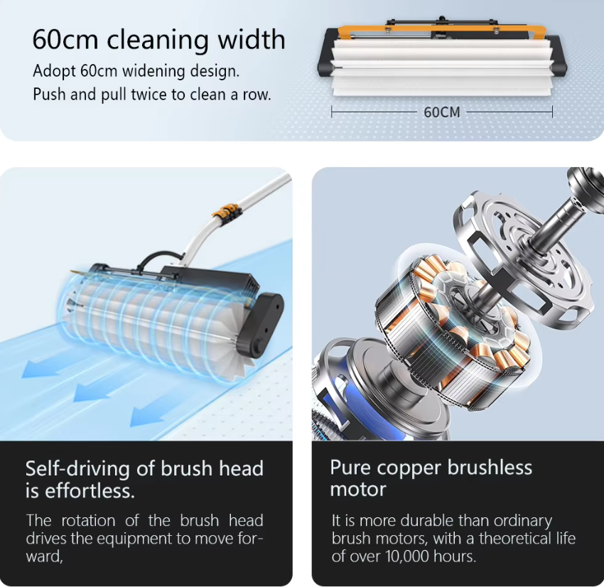 2024 Best Solar Panel Cleaning Tools Machine For Cleaning Solar Panels