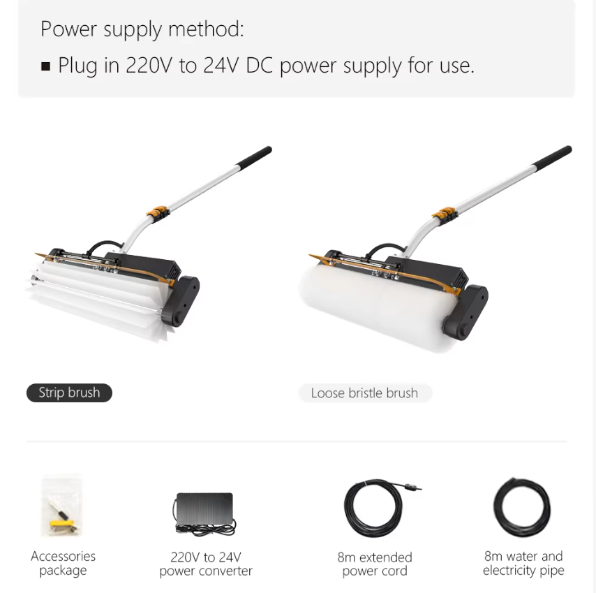 2024 Best Solar Panel Cleaning Tools Machine For Cleaning Solar Panels