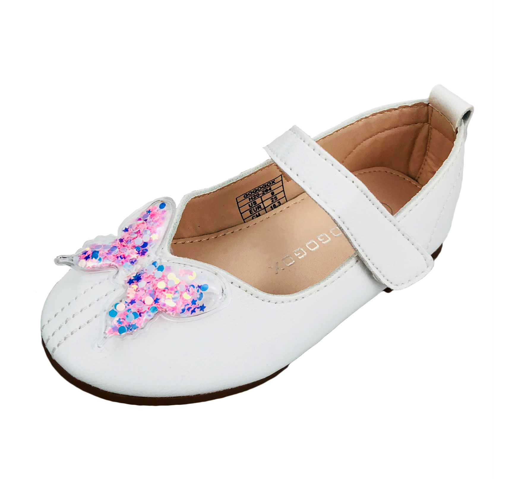 C.Paravano Women's Mary Jane Shoes | Black Leather Square Toe Flats | Elastic Strap Ballet Flats