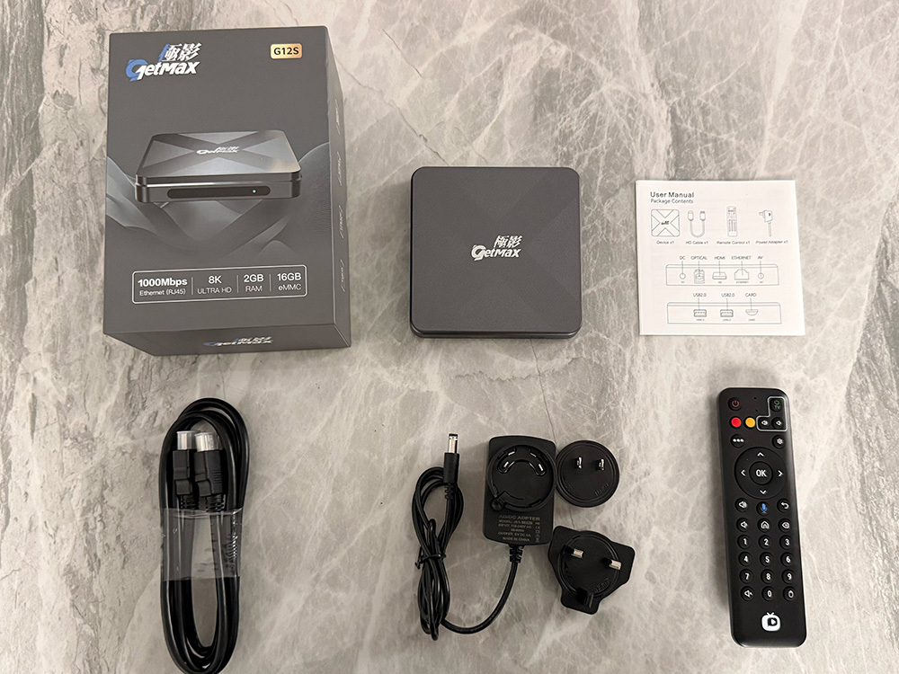 GetMax G12Sスマートテレビボックス（2026年モデル）｜8K対応Android