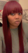 I love how soft this hair is and the color looks so good on me! I didn’t have to do anything but flat iron it and trim the bangs a little bit and just wear it and go! Received so many compliments on this wig! Great grab and go wig!