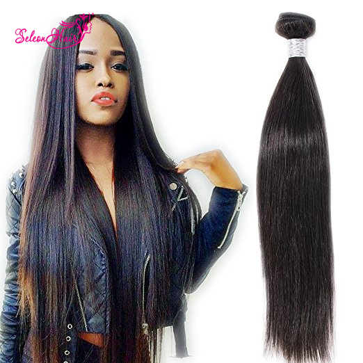 Brazilian Straight Virgin 1 Bundle Unprocessed Human Hair Extension